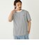 SHIPS Colors:〈速乾〉CAVE(R) ワンポイント ロゴ ボーダー Tシャツ◇