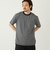 SHIPS Colors:〈速乾〉CAVE(R) ワンポイント ロゴ ボーダー Tシャツ◇