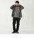 SHIPS Colors:〈速乾〉CAVE(R) ワンポイント ロゴ ボーダー Tシャツ◇