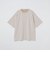 【WEB限定】SHIPS Colors:Wフェイス ニット襟 Tシャツ◇