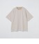 【WEB限定】SHIPS Colors:Wフェイス ニット襟 Tシャツ◇