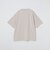 【WEB限定】SHIPS Colors:Wフェイス ニット襟 Tシャツ◇