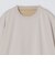 【WEB限定】SHIPS Colors:Wフェイス ニット襟 Tシャツ◇