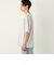 【WEB限定】SHIPS Colors:Wフェイス ニット襟 Tシャツ◇