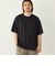 【WEB限定】SHIPS Colors:Wフェイス ニット襟 Tシャツ◇