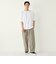 【WEB限定】SHIPS Colors:〈汗染み防止〉タイニーロゴ Tシャツ