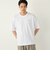 【WEB限定】SHIPS Colors:〈汗染み防止〉タイニーロゴ Tシャツ