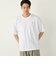 【WEB限定】SHIPS Colors:〈汗染み防止〉タイニーロゴ Tシャツ