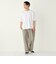 【WEB限定】SHIPS Colors:〈汗染み防止〉タイニーロゴ Tシャツ