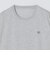 【WEB限定】SHIPS Colors:〈汗染み防止〉タイニーロゴ Tシャツ
