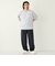 【WEB限定】SHIPS Colors:〈汗染み防止〉タイニーロゴ Tシャツ