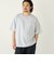 【WEB限定】SHIPS Colors:〈汗染み防止〉タイニーロゴ Tシャツ