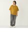 【WEB限定】SHIPS Colors:〈汗染み防止〉タイニーロゴ Tシャツ