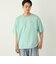 【WEB限定】SHIPS Colors:〈汗染み防止〉タイニーロゴ Tシャツ