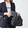 【WEB限定】SHIPS:【SAFFIANO LEATHER】ラウンド ジップ ポーチ