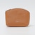 【WEB限定】SHIPS:【SAFFIANO LEATHER】ラウンド ジップ ポーチ