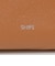 【WEB限定】SHIPS:【SAFFIANO LEATHER】ラウンド ジップ ポーチ