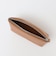 【WEB限定】SHIPS:【SAFFIANO LEATHER】ラウンド ジップ ポーチ