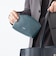 【WEB限定】SHIPS:【SAFFIANO LEATHER】ラウンド ジップ ポーチ