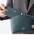 【WEB限定】SHIPS:【SAFFIANO LEATHER】ラウンド ジップ ポーチ