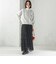 【SHIPS別注】LOGAN KNITTING MILLS:プリント ジップ プルオーバー