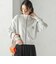【SHIPS別注】LOGAN KNITTING MILLS:プリント ジップ プルオーバー