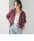【SHIPS別注】LOGAN KNITTING MILLS:プリント ジップ プルオーバー