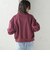 【SHIPS別注】LOGAN KNITTING MILLS:プリント ジップ プルオーバー
