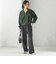 【SHIPS別注】LOGAN KNITTING MILLS:プリント ジップ プルオーバー