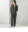 【SHIPS別注】LOGAN KNITTING MILLS:プリント ジップ プルオーバー