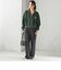 【SHIPS別注】LOGAN KNITTING MILLS:プリント ジップ プルオーバー