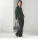 【SHIPS別注】LOGAN KNITTING MILLS:プリント ジップ プルオーバー