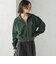 【SHIPS別注】LOGAN KNITTING MILLS:プリント ジップ プルオーバー