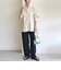 【SHIPS別注】LOGAN KNITTING MILLS:〈洗濯機可能〉ラガー シャツ