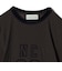 SHIPS NINE CASE:シアー ロゴ リンガー TEE