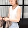 〈手洗い可能〉ポリエステル スノー ベロア 前後 2WAY タンクトップ