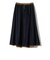 SHIPS Primary Navy Label:〈手洗い可能〉メモリー タックスカート
