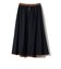 SHIPS Primary Navy Label:〈手洗い可能〉メモリー タックスカート