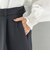〈洗濯機可能 / セレモニー対応可〉ポリエステル レーヨン ダンボール ストレート パンツ