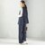 〈洗濯機可能 / セレモニー対応可〉ポリエステル レーヨン ダンボール ストレート パンツ
