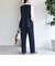 〈洗濯機可能 / セレモニー対応可〉ポリエステル レーヨン ダンボール ストレート パンツ