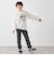 【SHIPS any別注】Collegiate Pacific:〈洗濯機可能〉プリント & 刺繍 スウェット<KIDS>