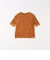 SHIPS any:〈洗濯機可能〉ポリエステル ベロア ハーフスリーブ コンパクト TEE