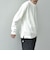 SHIPS any: パールワッフル フェイクレイヤード Tシャツ (ロンT)◇