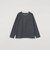 SHIPS any: パールワッフル フェイクレイヤード Tシャツ (ロンT)◇