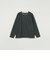 SHIPS any: パールワッフル フェイクレイヤード Tシャツ (ロンT)◇