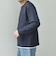 SHIPS any: パールワッフル フェイクレイヤード Tシャツ (ロンT)◇