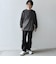 SHIPS any: カラーミックスコード トーン オン トーン デザイン Tシャツ【a-nylon】◇