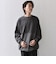 SHIPS any: カラーミックスコード トーン オン トーン デザイン Tシャツ【a-nylon】◇
