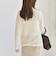 quaranciel:〈手洗い可能〉フラワー レース ストレッチ レギュラーカラー シャツ カットソー